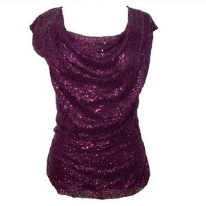 Ann Taylor Sequined top